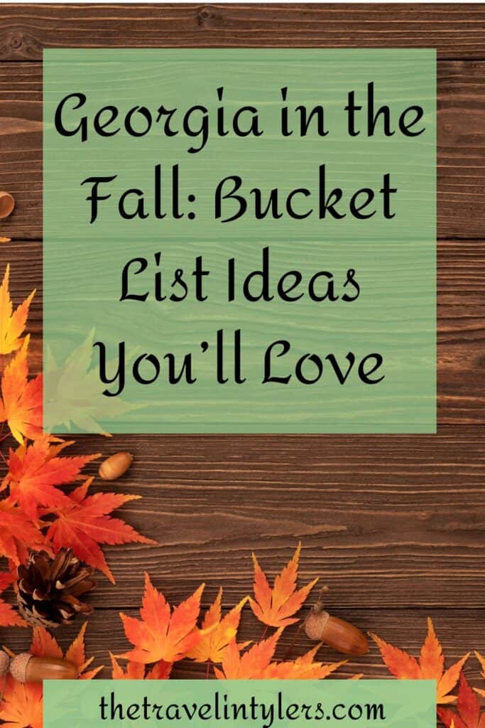 Georgia in the Fall: Bucket List Ideas You'll Love